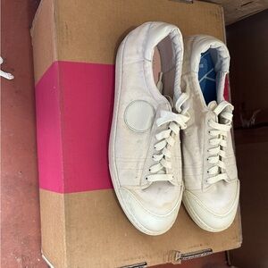 Cream Casual Sneakers